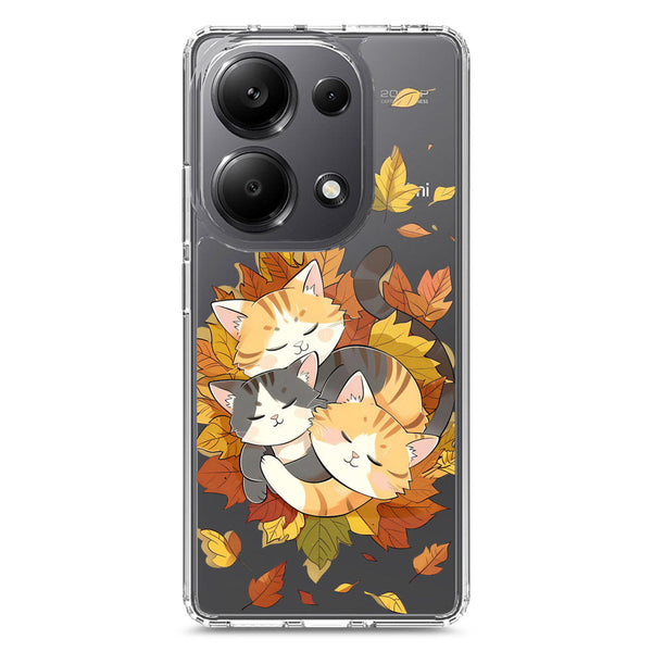 Autumn Dreams Series - Design 6 - Soft Phone Case - Crystal Clear Case - Xiaomi Redmi Note 13 Pro 4G