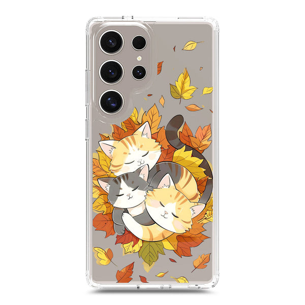 Autumn Dreams Series - Design 6 - Soft Phone Case - Crystal Clear Case - Samsung Galaxy S25 Ultra