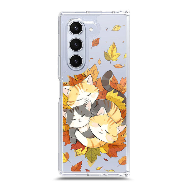 Autumn Dreams Series - Design 6 - Soft Phone Case - Crystal Clear Case - Samsung Galaxy Z Fold 6 5G