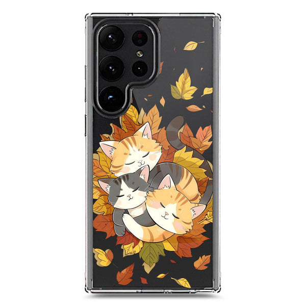 Autumn Dreams Series - Design 6 - Soft Phone Case - Crystal Clear Case - Samsung Galaxy S23 Ultra 5G
