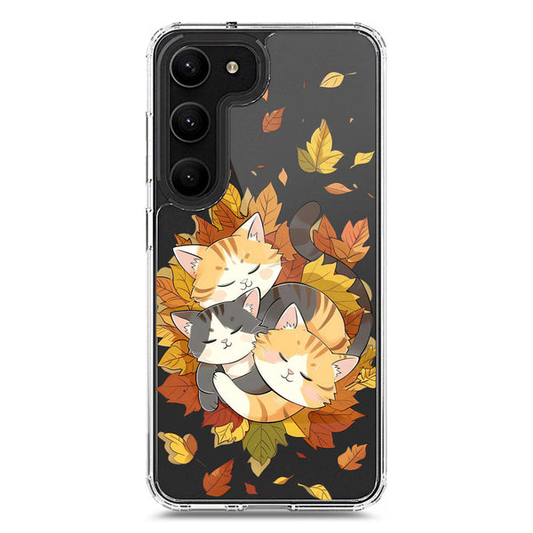 Autumn Dreams Series - Design 6 - Soft Phone Case - Crystal Clear Case - Samsung Galaxy S23 Plus 5G