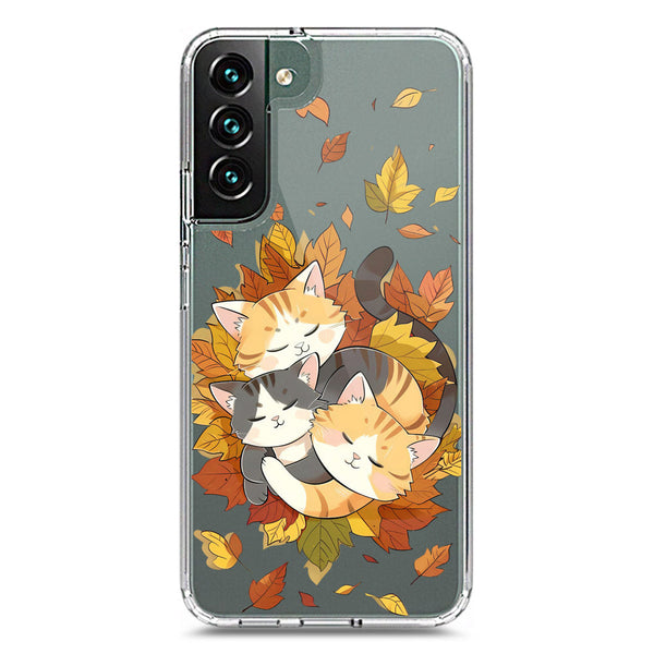 Autumn Dreams Series - Design 6 - Soft Phone Case - Crystal Clear Case - Samsung Galaxy S22 Plus 5G