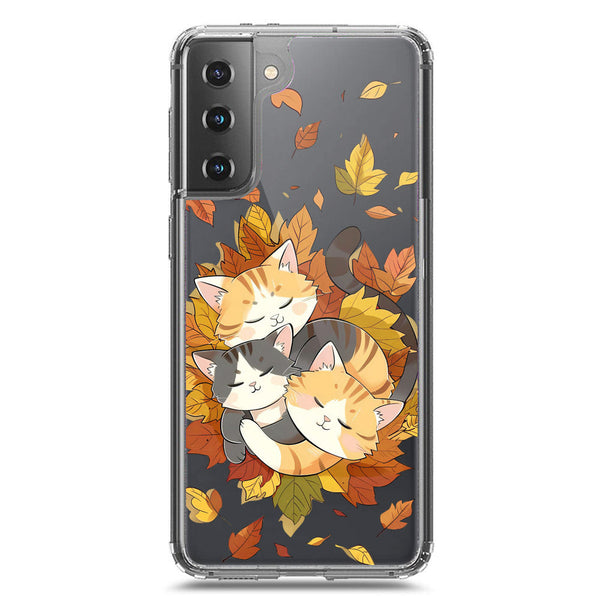 Autumn Dreams Series - Design 6 - Soft Phone Case - Crystal Clear Case - Samsung Galaxy S21 Plus 5G