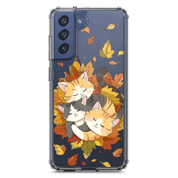 Autumn Dreams Series - Design 6 - Soft Phone Case - Crystal Clear Case - Samsung Galaxy S21 FE 5G