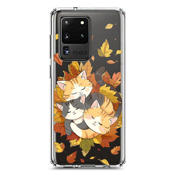Autumn Dreams Series - Design 6 - Soft Phone Case - Crystal Clear Case - Samsung Galaxy S20 Ultra