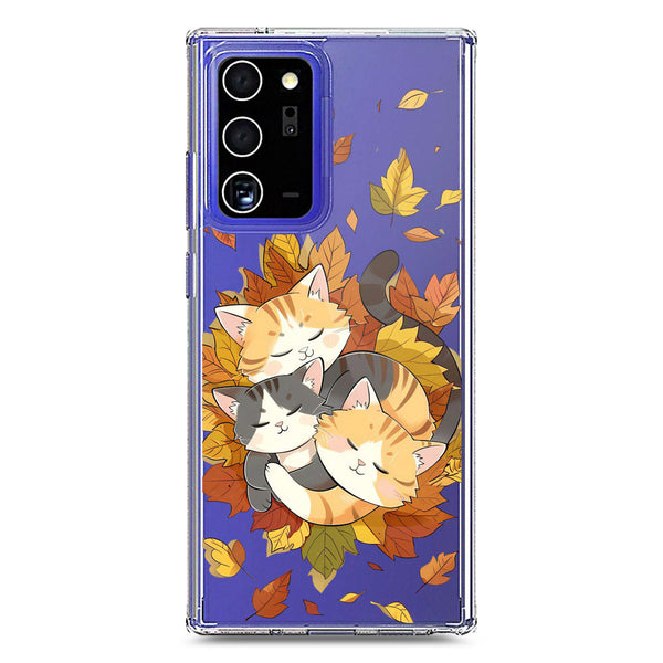 Autumn Dreams Series - Design 6 - Soft Phone Case - Crystal Clear Case - Samsung Galaxy Note 20 Ultra