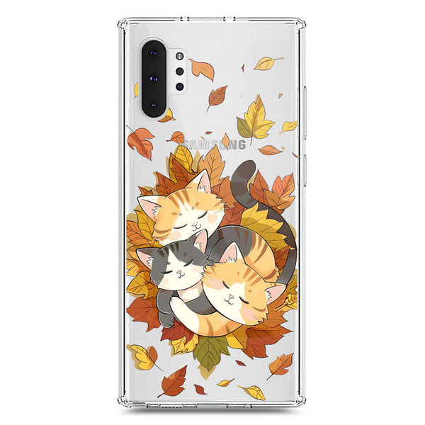 Autumn Dreams Series - Design 6 - Soft Phone Case - Crystal Clear Case - Samsung Galaxy Note 10 Plus