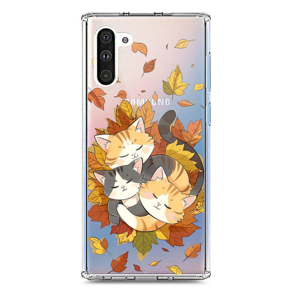 Autumn Dreams Series - Design 6 - Soft Phone Case - Crystal Clear Case - Samsung Galaxy Note 10