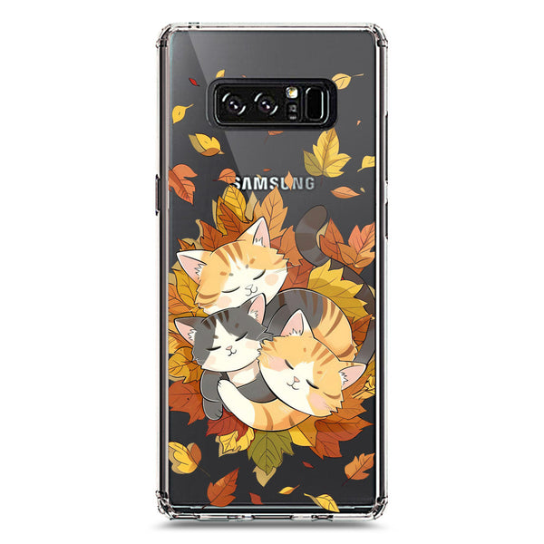 Autumn Dreams Series - Design 6 - Soft Phone Case - Crystal Clear Case - Samsung Galaxy Note 8