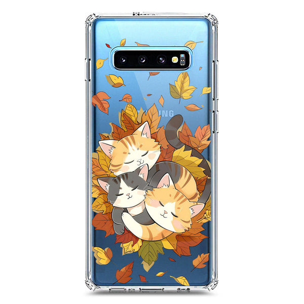 Autumn Dreams Series - Design 6 - Soft Phone Case - Crystal Clear Case - Samsung Galaxy S10 Plus