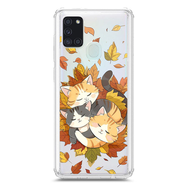Autumn Dreams Series - Design 6 - Soft Phone Case - Crystal Clear Case - Samsung Galaxy A21s