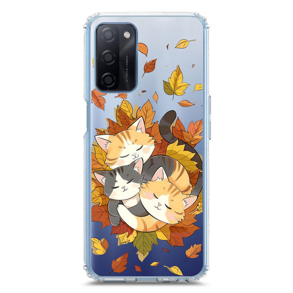 Autumn Dreams Series - Design 6 - Soft Phone Case - Crystal Clear Case - Oppo A55s