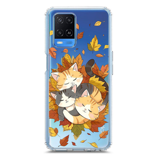 Autumn Dreams Series - Design 6 - Soft Phone Case - Crystal Clear Case - Oppo A54 4G