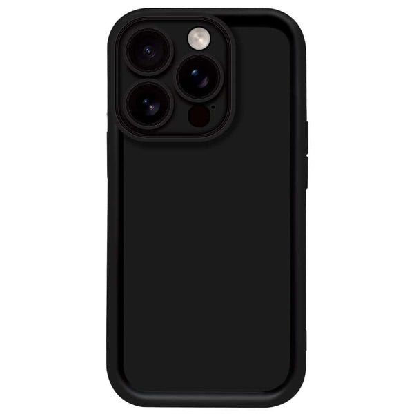 Skinlee Step Up Series - Soft Silicone Case - Black - iPhone 16 Pro Max