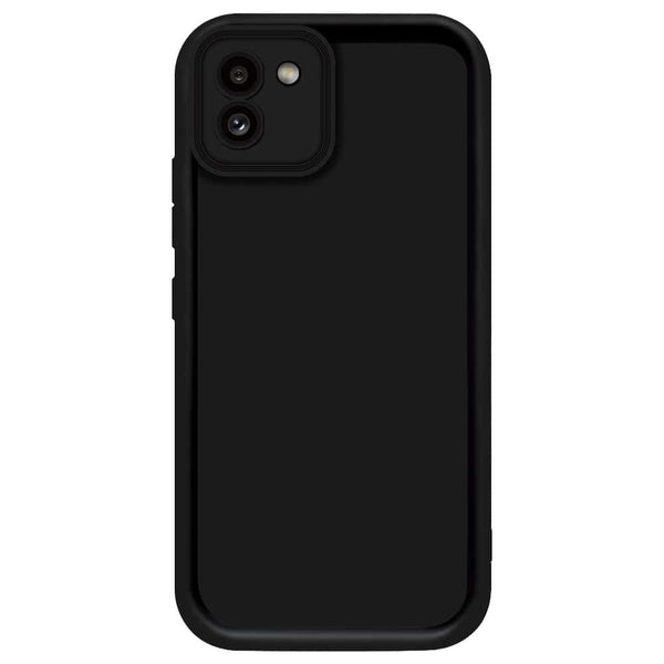 Skinlee Step Up Series - Soft Silicone Case - Black - Samsung Galaxy A03