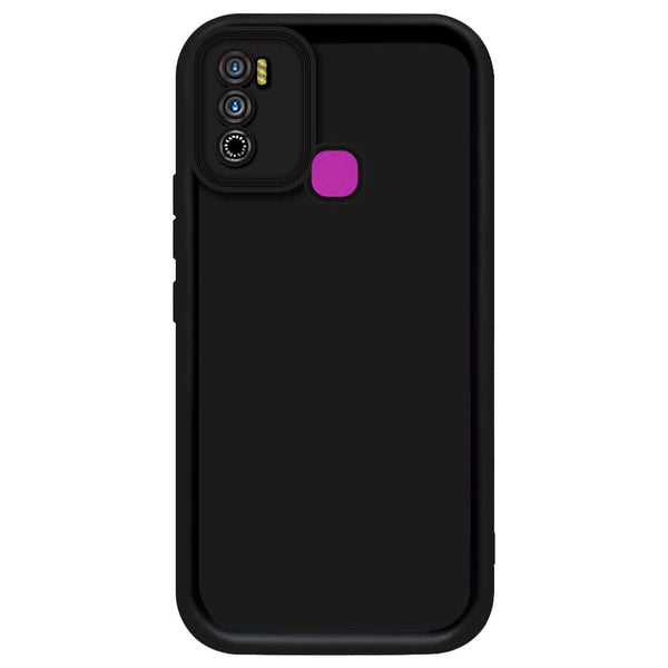 Skinlee Step Up Series - Soft Silicone Case - Black - Infinix Hot 9 Play