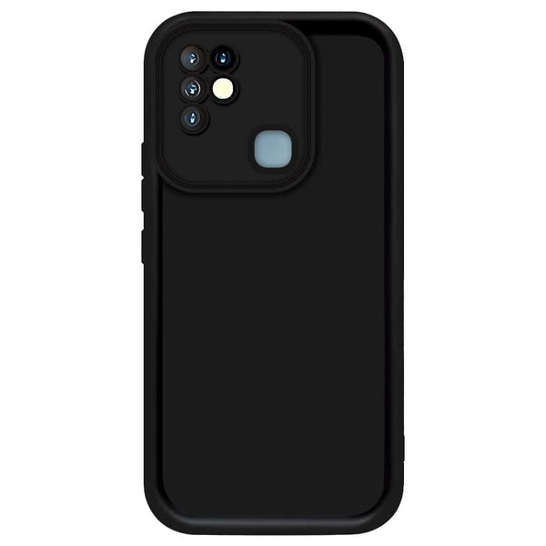 Skinlee Step Up Series - Soft Silicone Case - Black - Infinix Hot 10