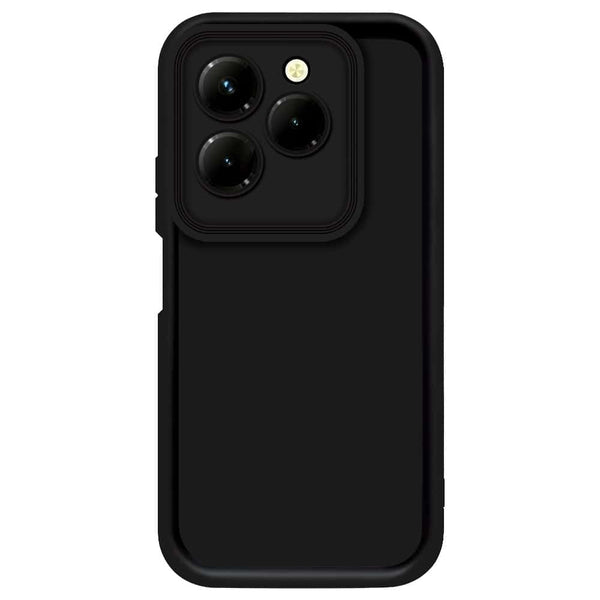 Skinlee Step Up Series - Soft Silicone Case - Black - Infinix Hot 40 Pro