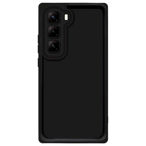 Skinlee Step Up Series - Soft Silicone Case - Black - Infinix Hot 50 Pro Plus