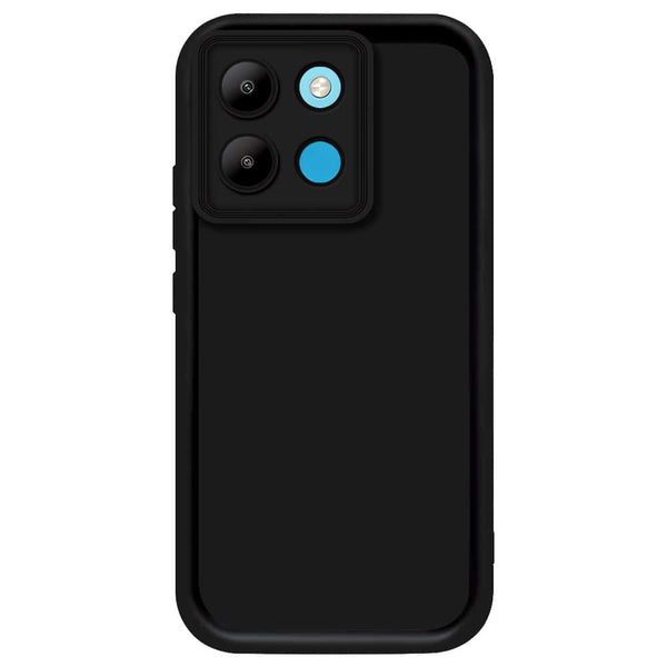 Skinlee Step Up Series - Soft Silicone Case - Black - Tecno Pop 7