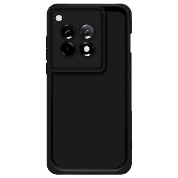 Skinlee Step Up Series - Soft Silicone Case - Black - OnePlus 12R