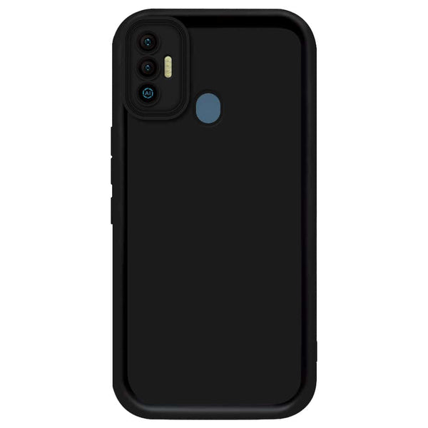 Skinlee Step Up Series - Soft Silicone Case - Black - Tecno Spark 7