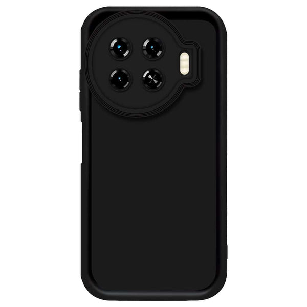 Skinlee Step Up Series - Soft Silicone Case - Black - Tecno Spark 20 Pro Plus