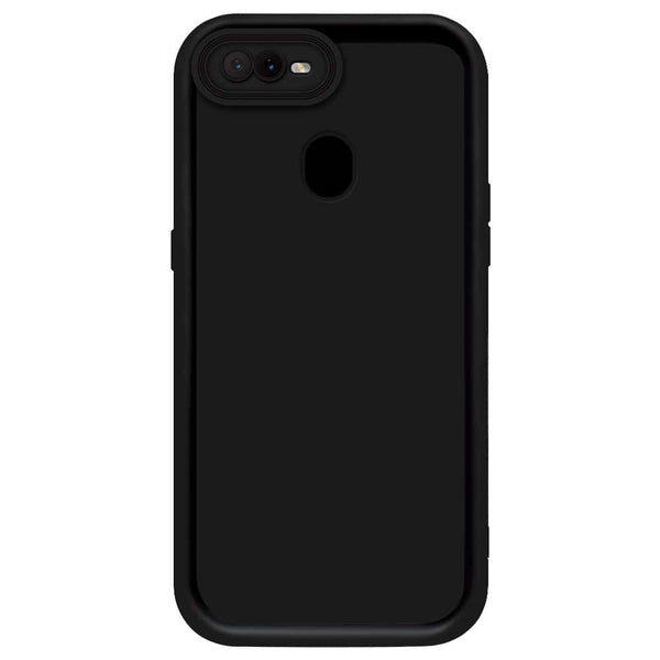 Skinlee Step Up Series - Soft Silicone Case - Black - Oppo A7