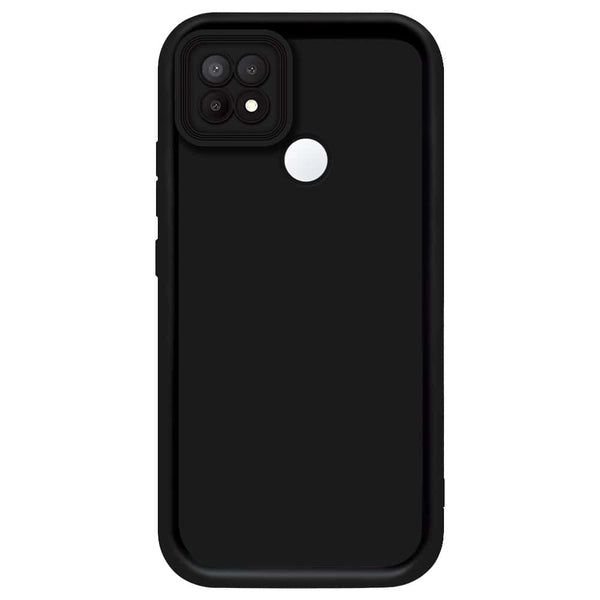 Skinlee Step Up Series - Soft Silicone Case - Black - Oppo A15s