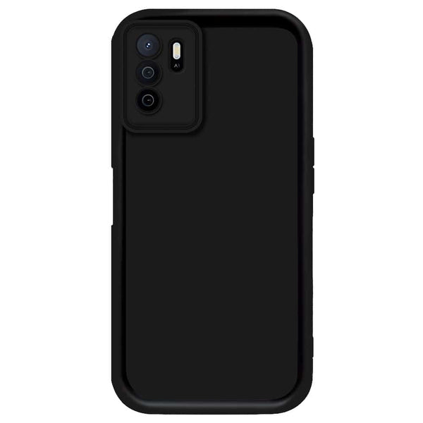 Skinlee Step Up Series - Soft Silicone Case - Black - Oppo A55s
