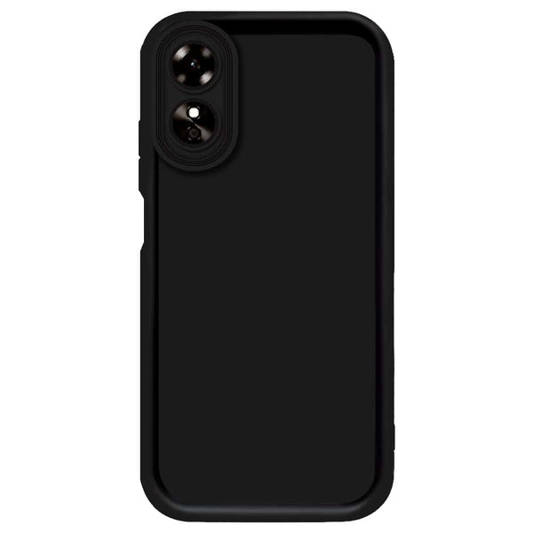 Skinlee Step Up Series - Soft Silicone Case - Black - Oppo A17