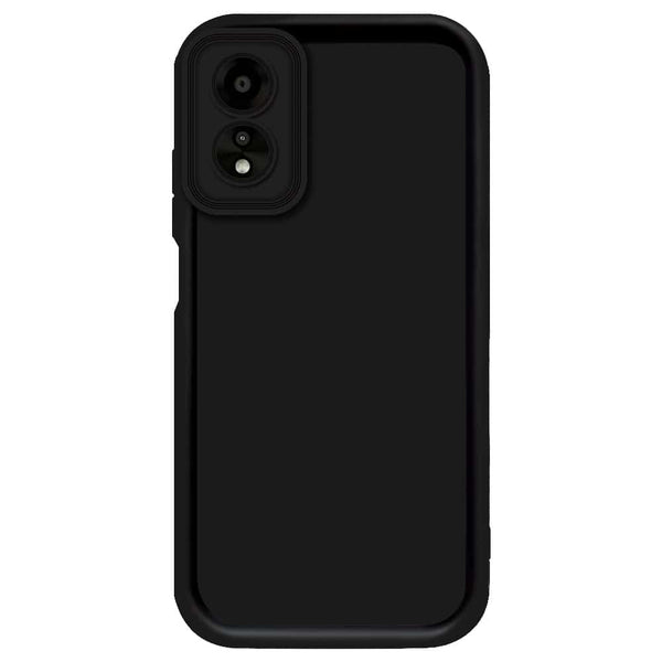 Skinlee Step Up Series - Soft Silicone Case - Black - Oppo A18
