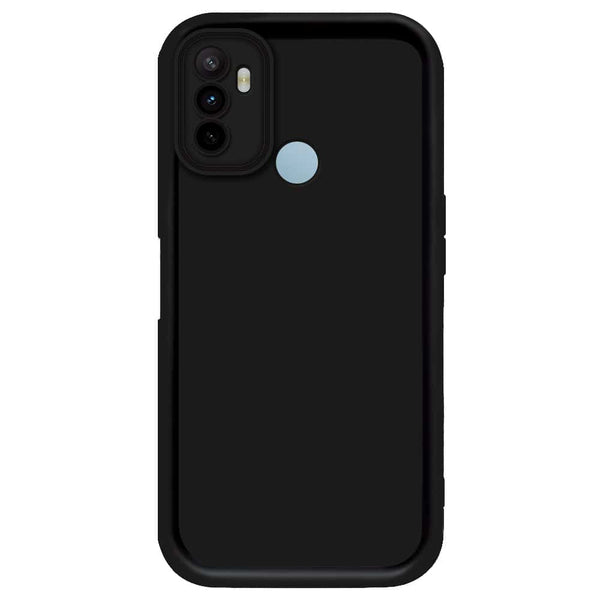 Skinlee Step Up Series - Soft Silicone Case - Black - Oppo A53s