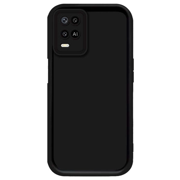 Skinlee Step Up Series - Soft Silicone Case - Black - Oppo A54 4G