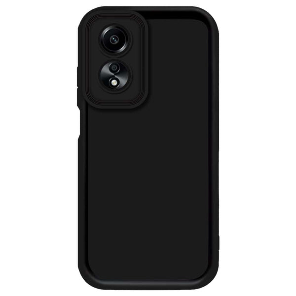 Skinlee Step Up Series - Soft Silicone Case - Black - Oppo A58 4G