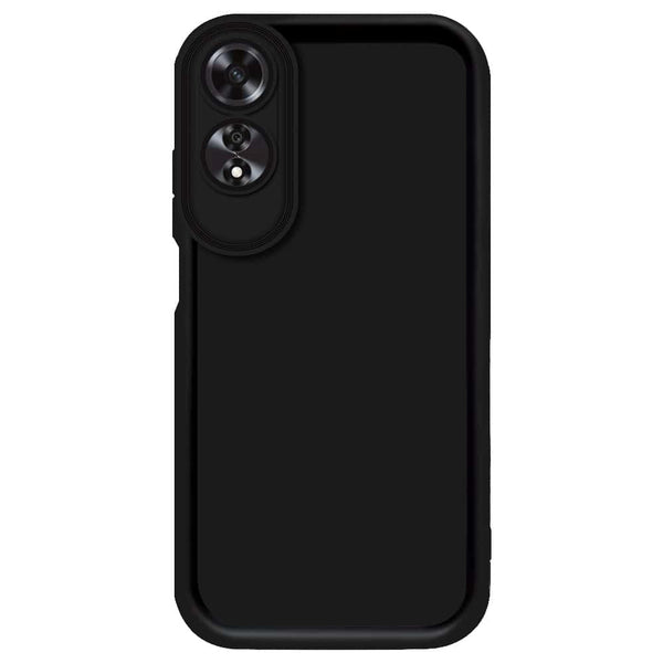 Skinlee Step Up Series - Soft Silicone Case - Black - Oppo A60