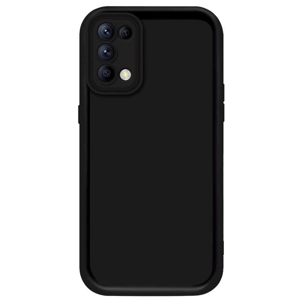 Skinlee Step Up Series - Soft Silicone Case - Black - Oppo Reno 5 4G
