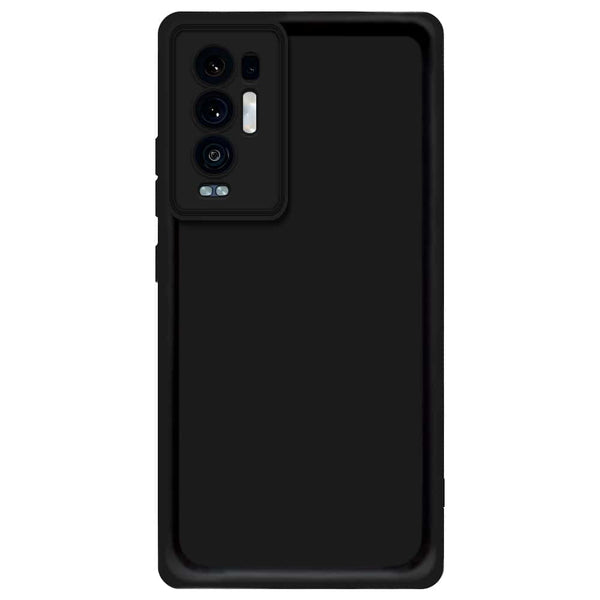 Skinlee Step Up Series - Soft Silicone Case - Black - Oppo Reno 5 Pro Plus 5G