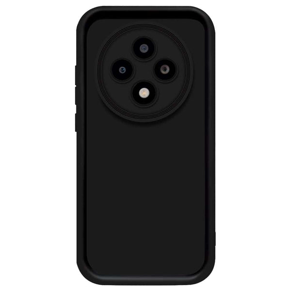 Skinlee Step Up Series - Soft Silicone Case - Black - Oppo Reno 12F