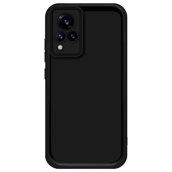 Skinlee Step Up Series - Soft Silicone Case - Black - Vivo V21s