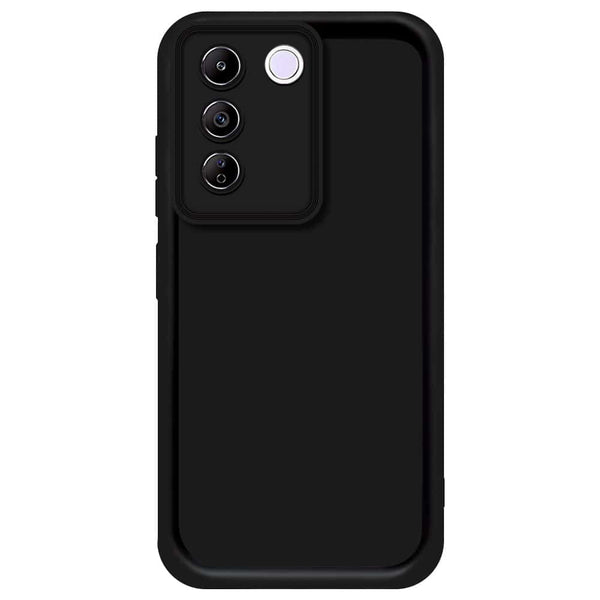 Skinlee Step Up Series - Soft Silicone Case - Black - Vivo V27e