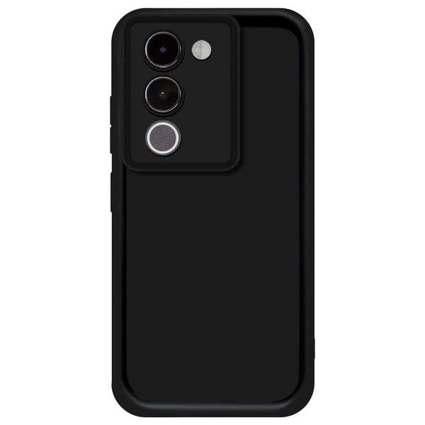 Skinlee Step Up Series - Soft Silicone Case - Black - Vivo V29e