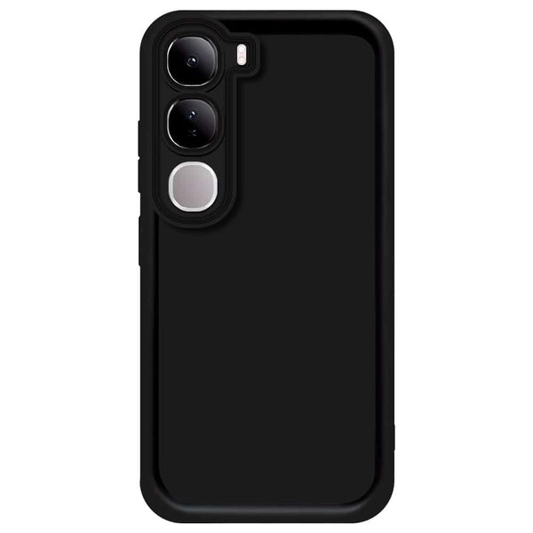 Skinlee Step Up Series - Soft Silicone Case - Black - Vivo V40 Lite (IDN)