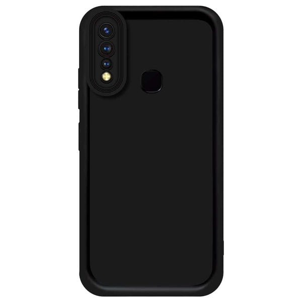 Skinlee Step Up Series - Soft Silicone Case - Black - Vivo Y19