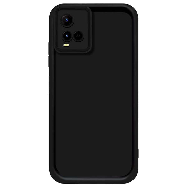 Skinlee Step Up Series - Soft Silicone Case - Black - Vivo Y21G