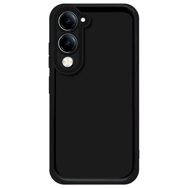 Skinlee Step Up Series - Soft Silicone Case - Black - Vivo Y04
