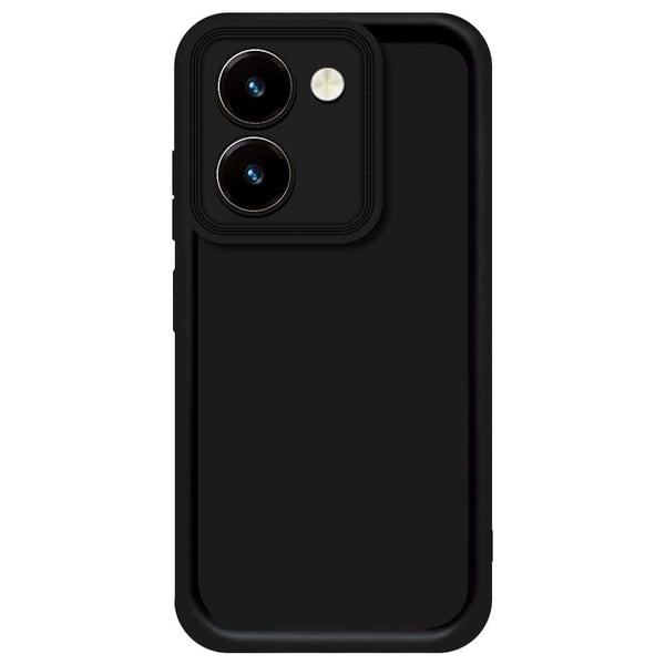 Skinlee Step Up Series - Soft Silicone Case - Black - Vivo Y36 4G