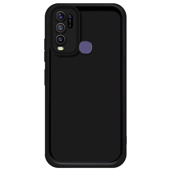 Skinlee Step Up Series - Soft Silicone Case - Black - Vivo Y50