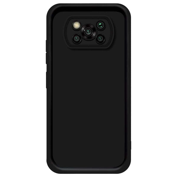 Skinlee Step Up Series - Soft Silicone Case - Black - Xiaomi Poco X3