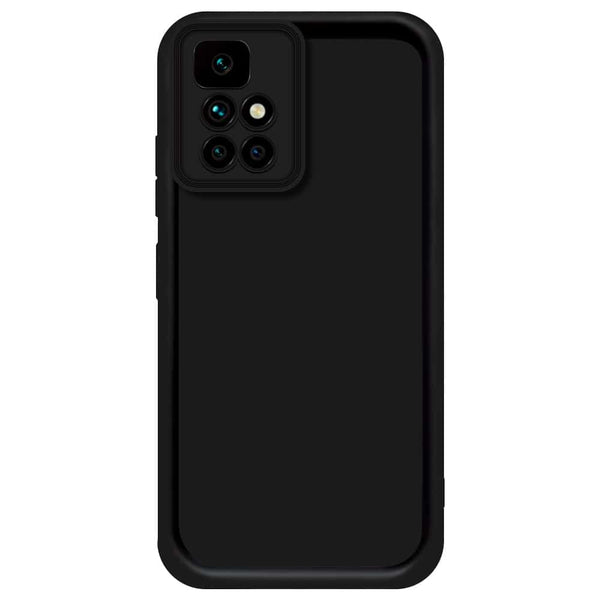 Skinlee Step Up Series - Soft Silicone Case - Black - Xiaomi Redmi 10 Prime